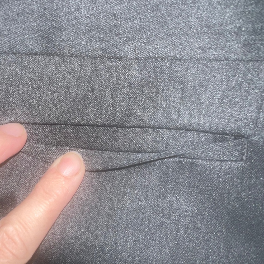 Express Dress Pants Women 6R Gray Bootcut Business‎ Casual Office Trousers NWT - Picture 4 of 11